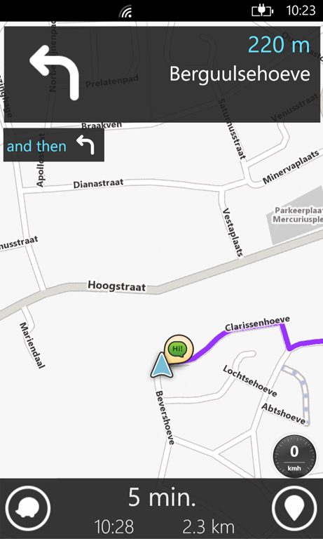 Veja as primeiras telas do Waze pra Windows Phone