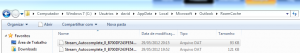 Recuperando AutoCompletar do Outlook
