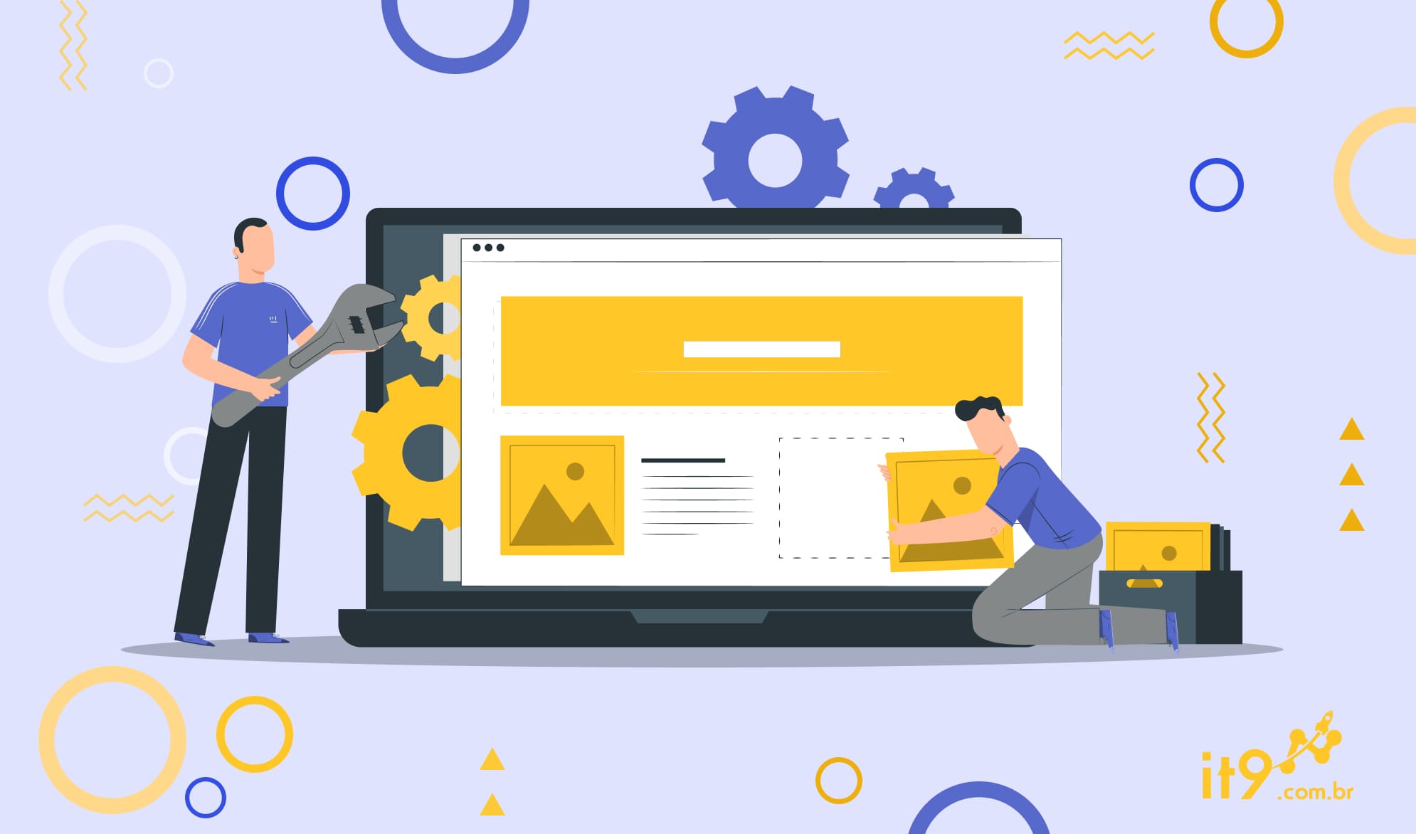 gerenciamento de sites